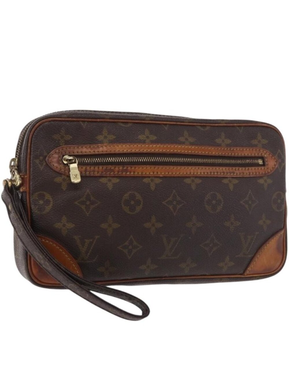 LOUIS VUITTON Monogram Marly Dragonne GM Clutch Bag M51825